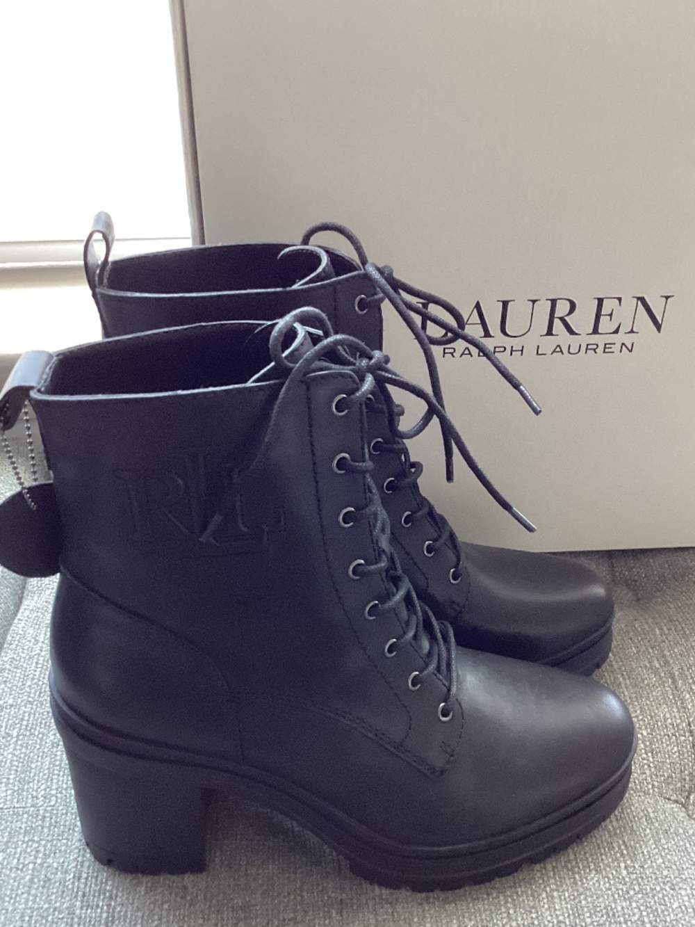 Lauren Ralph Lauren Women's Cameron Casual Booties, size 9